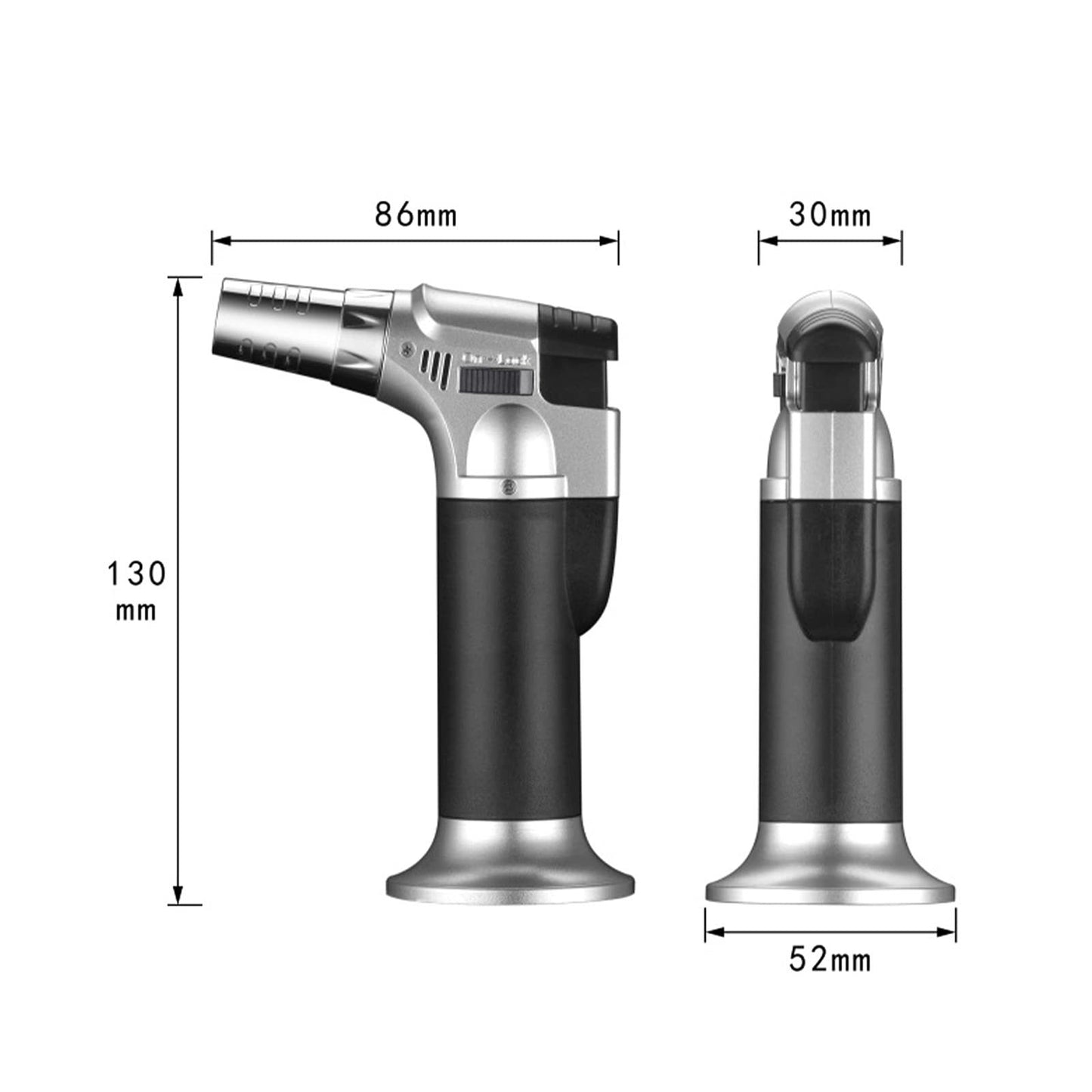 Miniature Gas Torch Welding Ignition Tool Head - Blue