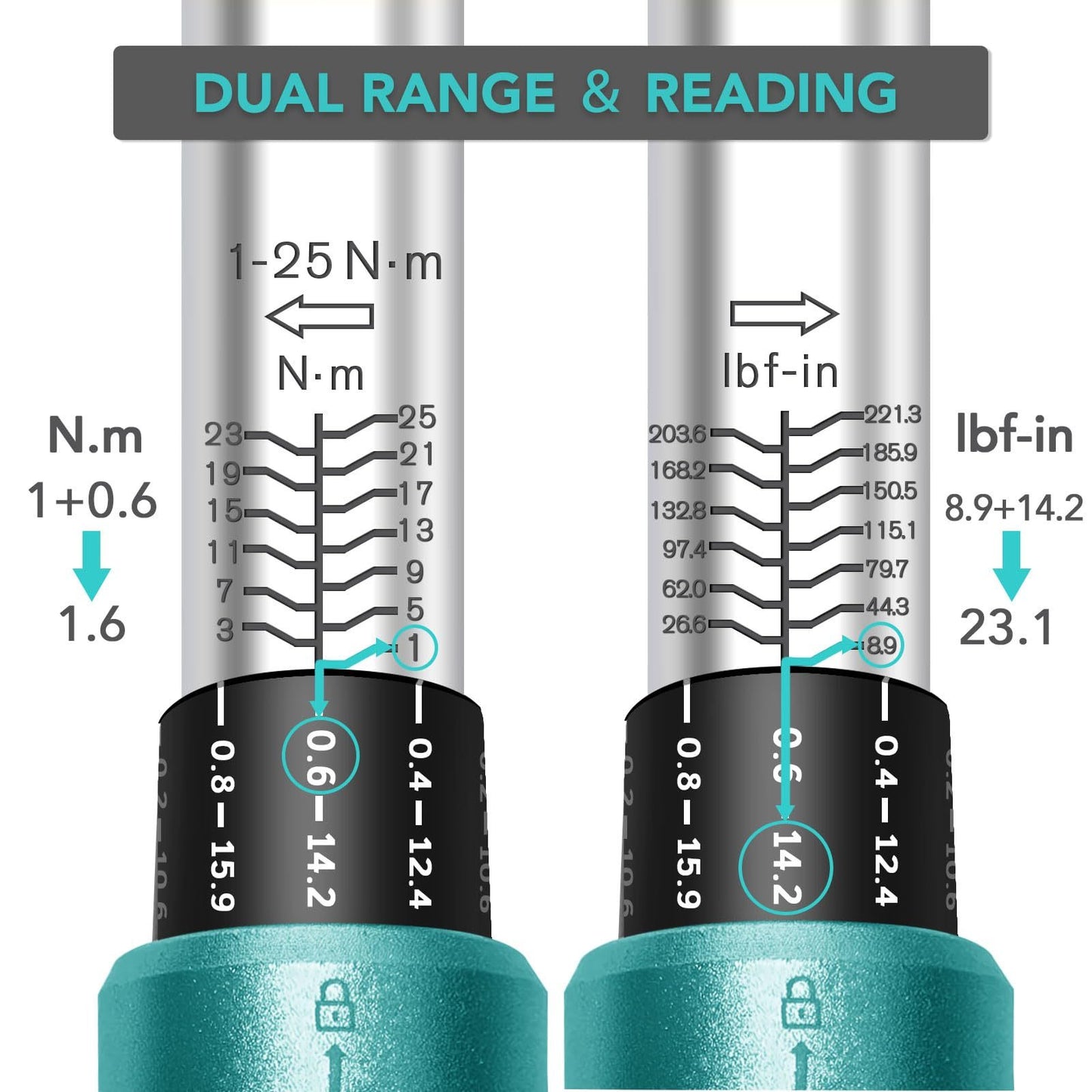 15-piece Bicycle Torque Wrench Set
