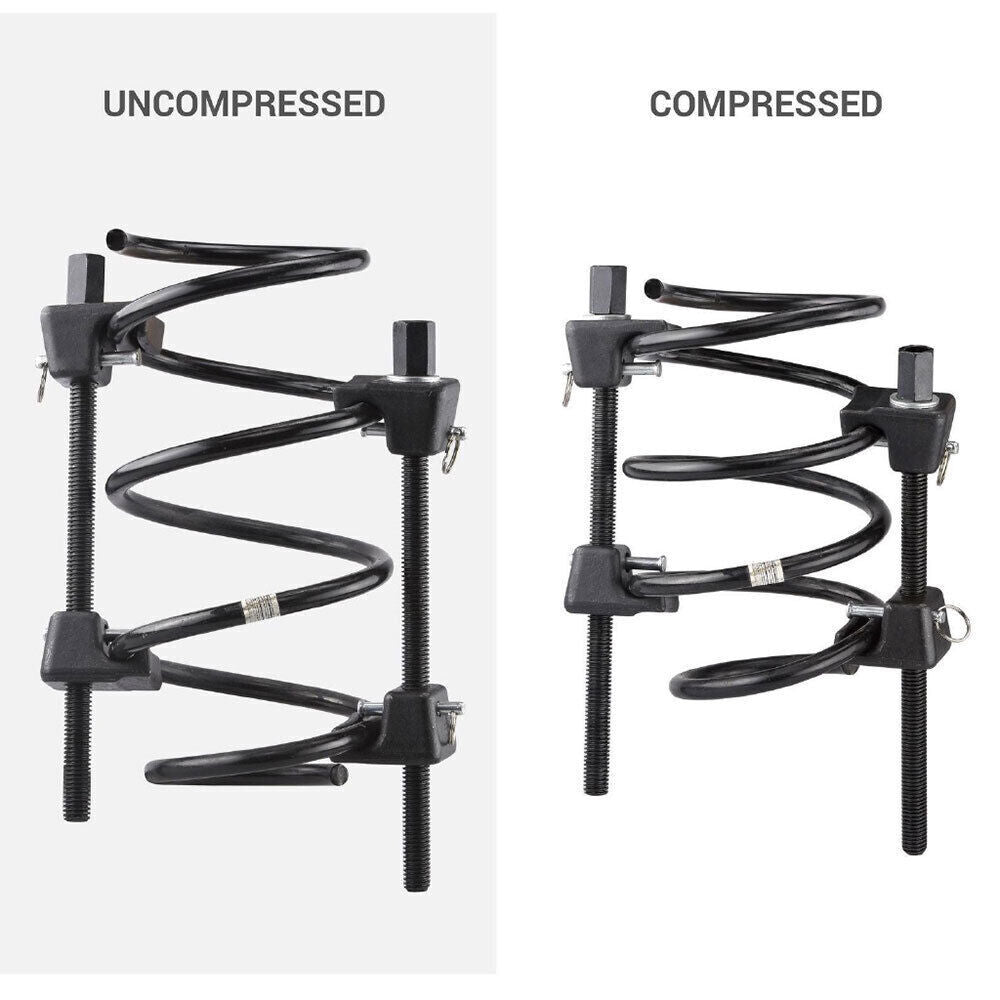 Pair Of Coil Spring Compressor Heavy Duty Suspension Clamps 380mm Tool NEW